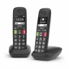 Telefone sem fios DECT/analógico Gigaset E290 Duo preto - 2 telefones