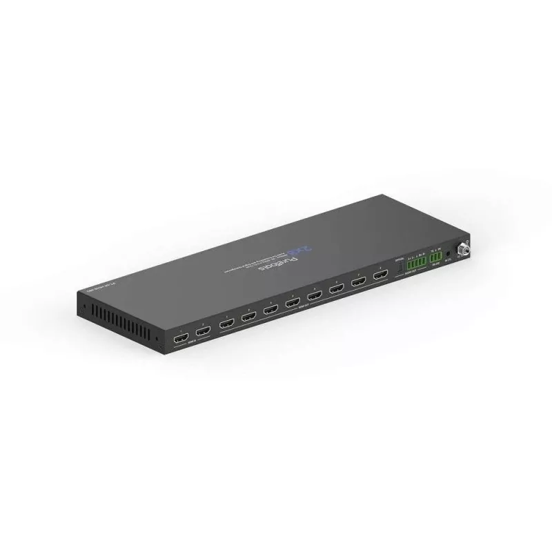 Splitter HDMI 2.1 2x8 PureLink - 48Gbps com scaler e extração de áudio