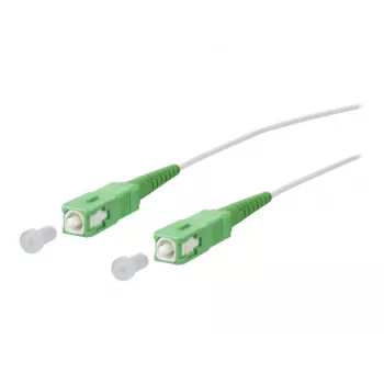 METZ CONNECT OpDAT cabo de ligação SC APC/SC APC OS2, 3 m, branco