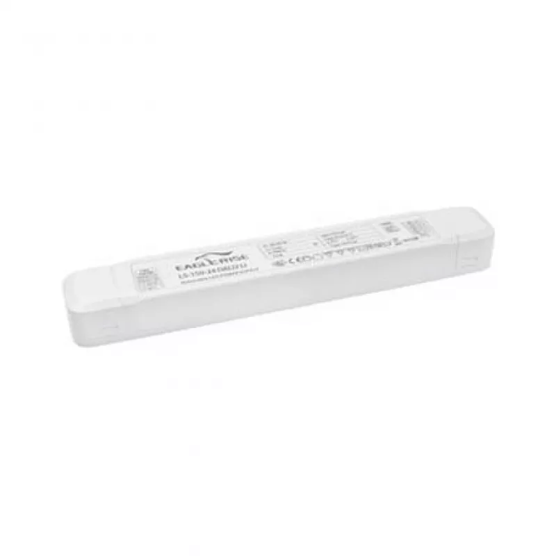 Fonte de alimentação LED Brumberg 17252000, retangular, branco, DALI-2, 150W, 24V DC