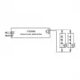 Fonte de alimentação LED Brumberg 17252000, retangular, branco, DALI-2, 150W, 24V DC