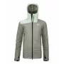 Casaco Ortovox Swisswool Zinal para mulher - Green Sage, tamanho L