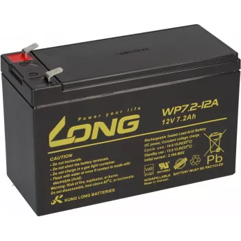 Bateria AGM LONG WP7.2-12A 12V 7,2Ah VdS