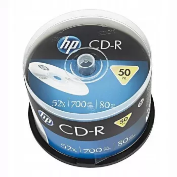 Verbatim HP CD-R spindle 50 discos 700MB 52x AZO DataLifePlus