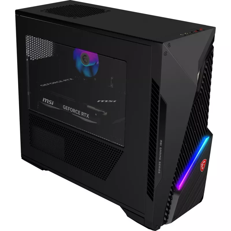 MSI MAG Infinite S3 14NVP5-2822XEU PC Desktop Gaming - Intel Core i5-14400F, 16GB DDR5, 1TB SSD, NVIDIA GeForce RTX 5070 12GB, Wi-Fi 6E, Bluetooth 5.3, Fonte de alimentação 500W, Preto, Sem sistema operativo, 2 anos de garantia
