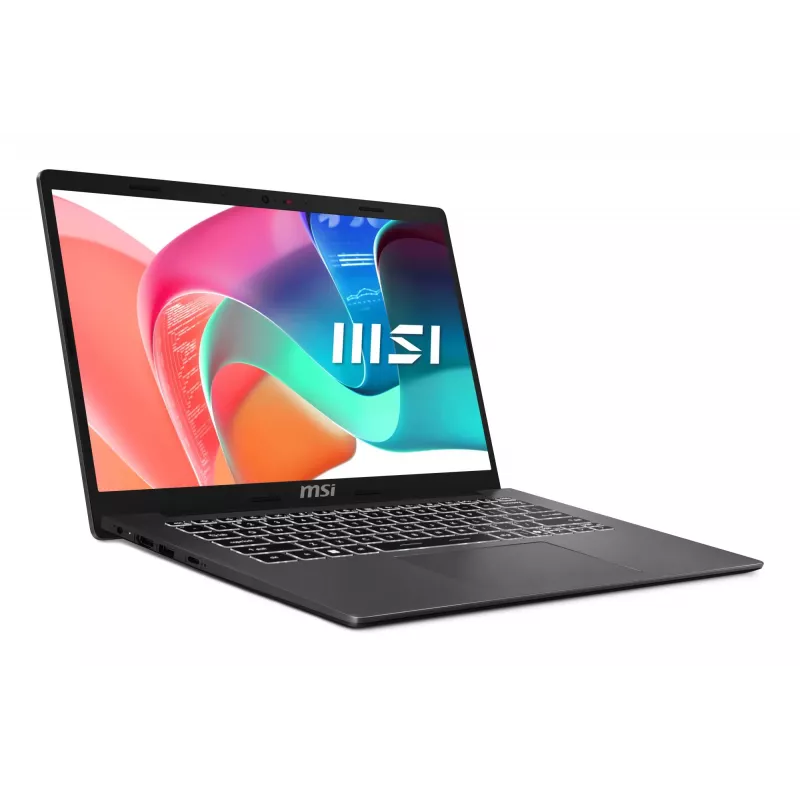 MSI Modern 14 F1MG-867NL Portátil - Intel Core 7 150U, 16GB RAM, 512GB SSD, 14 polegadas Full HD, Windows 11 Home, Prateado