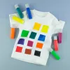 Pentel Arts FFPC1-12 Conjunto de Tintas para Tecido, Cores Variadas, 12 Tubos de 6 ml