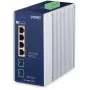 PLANET Switch PoE++ Industrial 4 Portas IGS-1000-4UP2X