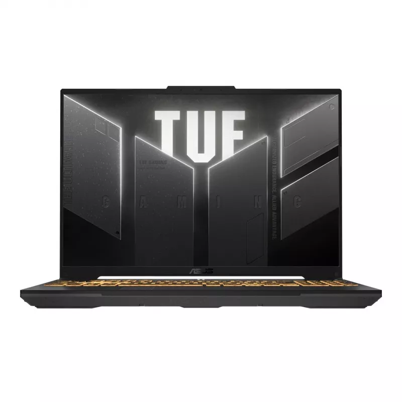 ASUS TUF Gaming F16 FX607VJB-RL145 Core 5 210H 16,0 polegadas FHD+ 144Hz IPS-Level 300nits antirreflexo 16GB DDR5 5600 SSD 512GB GeForce RTX 3050 6GB câmara 720P 56WHrs NoOS Aluminum Mecha Gray