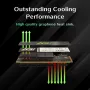 SSD AGI TECHNOLOGY 1TB M.2 NVMe PCIe 4.0 - 4700MB/s de leitura, 2800MB/s de escrita, 600TBW