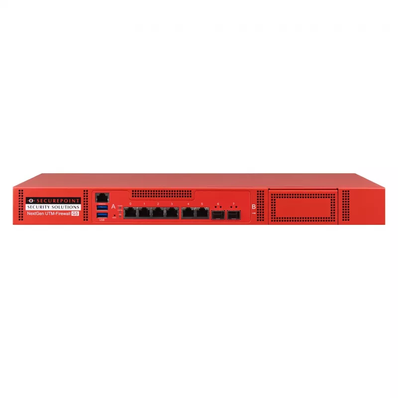 Aplicação de segurança UTM Securepoint RC300S G5