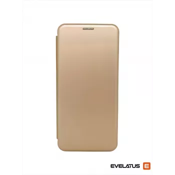 Capa tipo livro Evelatus Xiaomi Redmi Note 10 Pro dourada