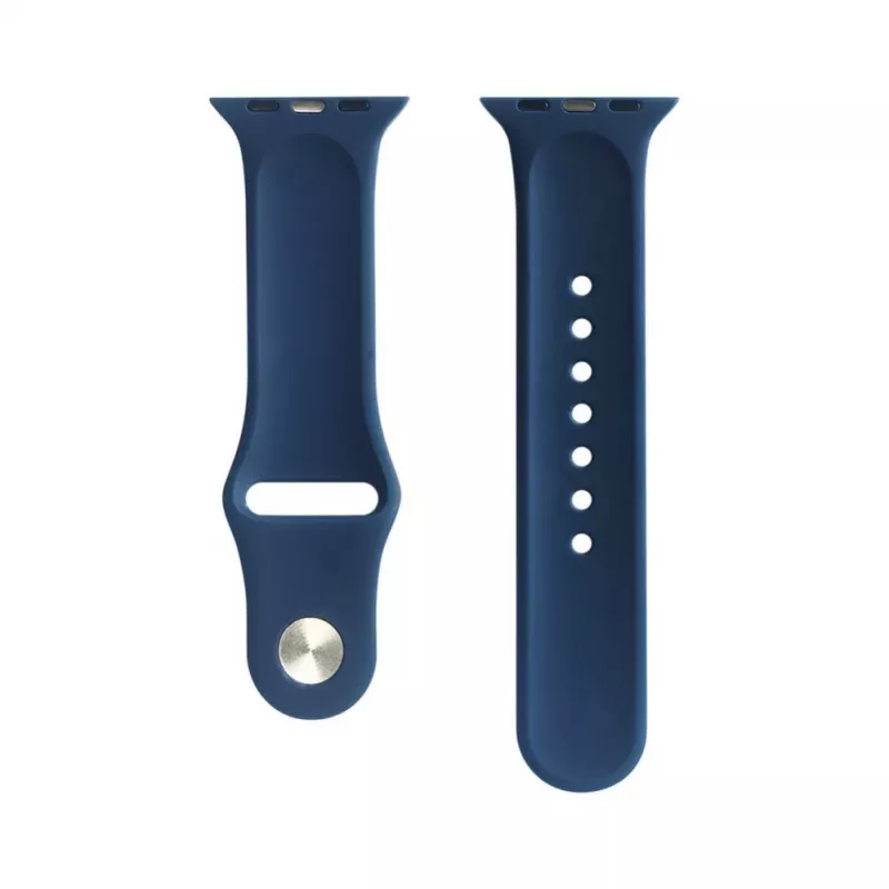 Pulseira de silicone Evelatus Apple Watch 42/44/45mm Loop (S/M 110mm) azul