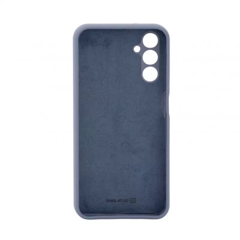 Capa de silicone Evelatus Samsung Galaxy S24 Plus Premium MagSafe Soft Touch azul meia-noite