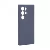 Capa de silicone Evelatus Samsung Galaxy S24 Ultra Premium Magsafe Soft Touch azul meia-noite