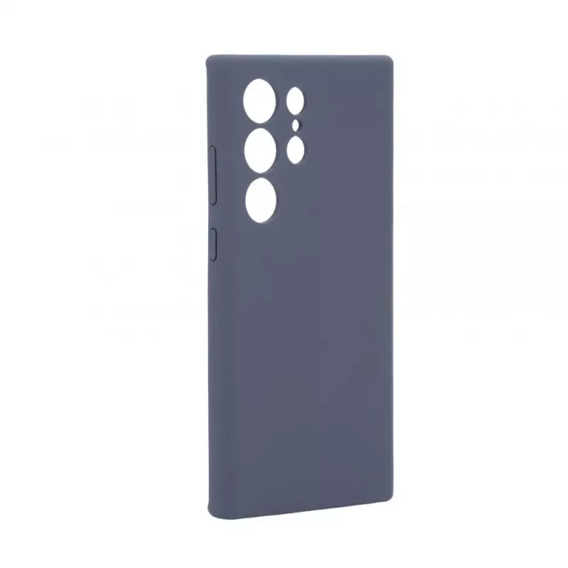 Capa de silicone Evelatus Samsung Galaxy S24 Ultra Premium Magsafe Soft Touch azul meia-noite