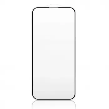 iLike Película protetora de ecrã em vidro temperado 10D Edge Full Face com moldura preta para Apple iPhone 13 / 13 Pro / 14