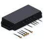 Antena combinada Teltonika 5G/GNSS com conectores SMA - cabo de 3 m - preto