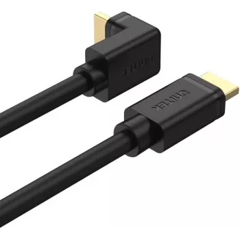 UNITEK Y-C1009 cabo HDMI 2.0 angular 270 graus 4K 3m preto