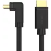 UNITEK Y-C1009 cabo HDMI 2.0 angular 270 graus 4K 3m preto