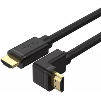 UNITEK Y-C1009 cabo HDMI 2.0 angular 270 graus 4K 3m preto
