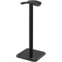 UNITEK OT168BK suporte para auscultadores preto liga de alumínio