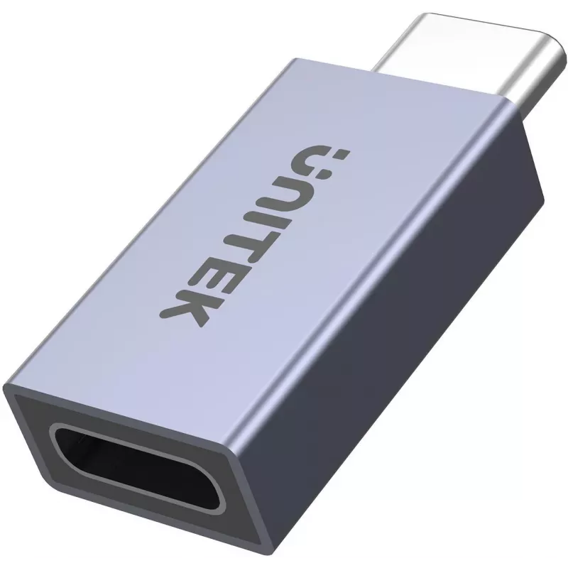 UNITEK adaptador USB-C para USB-C 40Gbps 240W 8K@60Hz