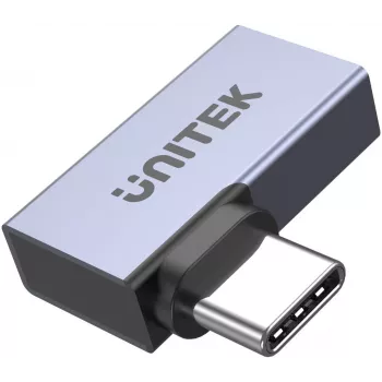 UNITEK adaptador plano em ângulo de USB-C para USB-C 40Gbps