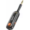 UNITEK adaptador Bluetooth 5.3 2-em-1 transmissor/receptor de áudio 10m de alcance preto