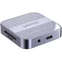 UNITEK leitor de cartões MagSafe USB-C 3.2 Gen 1 SD/Micro SD Space Gray S1244CGY01