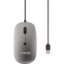 UNITEK SlimTrack 1600DPI rato ótico com fio, cinzento