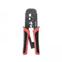 UNITEK alicate de cravar de rede com catraca para fichas CAT6 (8P/6P/4P)