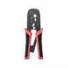 UNITEK alicate de cravar de rede com catraca para fichas CAT6 (8P/6P/4P)