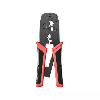 UNITEK alicate de cravar de rede com catraca para fichas CAT6 (8P/6P/4P)