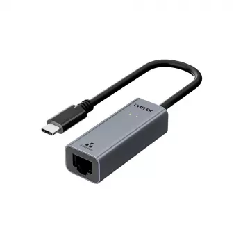 UNITEK adaptador USB-C para Gigabit Ethernet 1Gbps - Space Gray