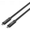 UNITEK cabo ótico ativo USB-C 5m - 10Gbps, PD 60W, 8K@30Hz, preto
