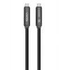 UNITEK cabo ótico ativo USB-C 5m - 10Gbps, PD 60W, 8K@30Hz, preto