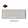 Keychron K3U-Q1Z 75% teclado mecânico sem fios Milk POM Red Switch 8K