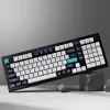 Keychron Q5M-M1 96% teclado mecânico, Gateron G Pro Red Switch, RGB Hot-Swap, Bluetooth 5.1 e USB-C, caixa em alumínio