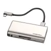 Freewell Pro Plus leitor de cartões USB 3.2 Gen 2 Type-C 10 Gbps SD MicroSD CFexpress Space Gray