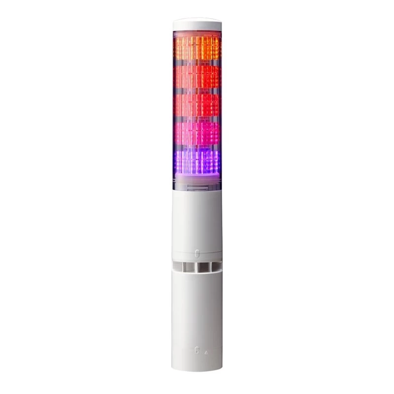 PATLITE LA6-5DTNWB-POE torre de sinalização com LED, 5 níveis, PoE, programável