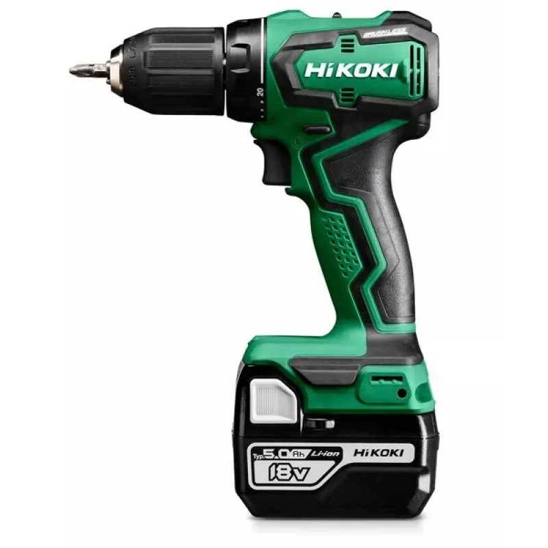 HIKOKI DS18DDWPZ aparafusadora a bateria 18V 55Nm 2x5Ah sem escovas