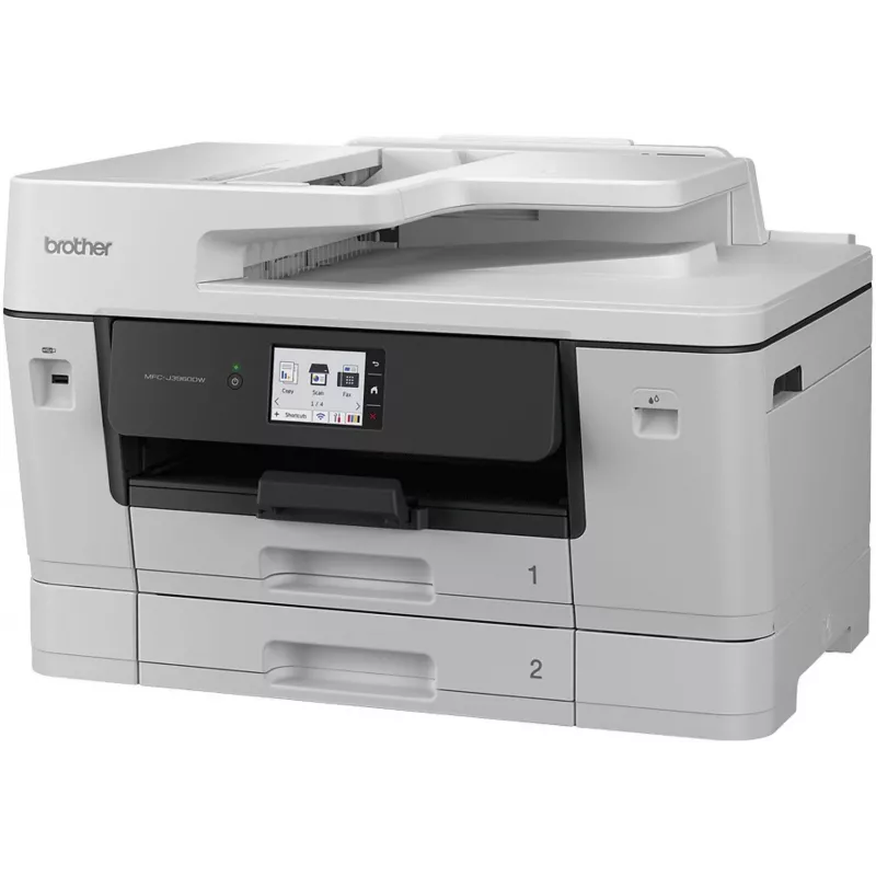 Impressora multifunções jato de tinta a cores Brother MFC-J3960DW A3 com Wi-Fi, duplex, ADF