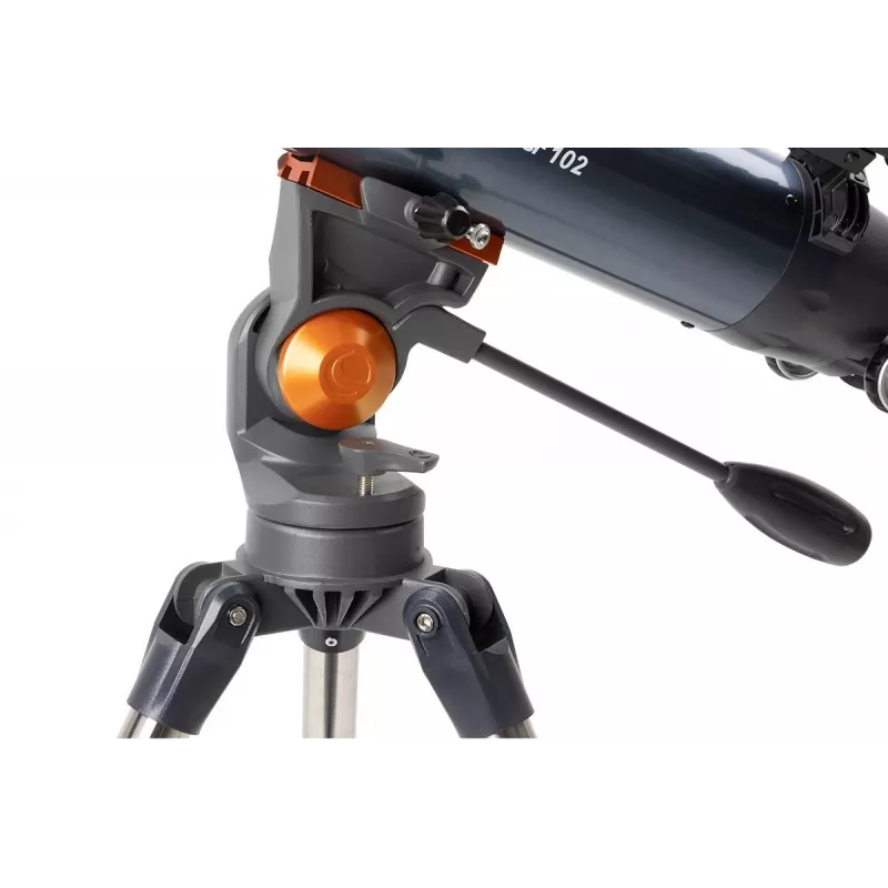 Telescópio refrator Celestron AstroMaster 102AZ 102mm de abertura 660mm de distância focal preto