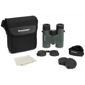 Binóculos Celestron Nature DX 8x32 BaK-4 preto, verde