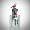 Aspirador cilíndrico Dyson Cinetic Big Ball Absolute 2, cinzento/vermelho