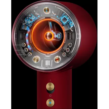 Dyson Supersonic Nural Straight+Wavy secador de cabelo, Velvet Red/Gold