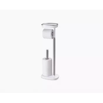 Suporte para papel higiénico Joseph Joseph EasyStore em aço inoxidável