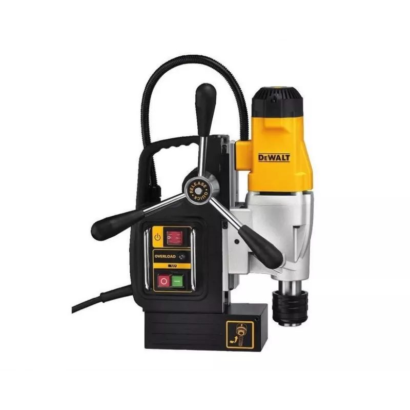 Furadeira magnética DEWALT DWE1622K-QS 1200W 2 velocidades alumínio preto amarelo