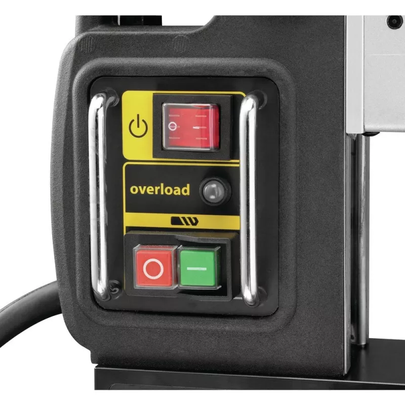 Furadeira magnética DEWALT DWE1622K-QS 1200W 2 velocidades alumínio preto amarelo